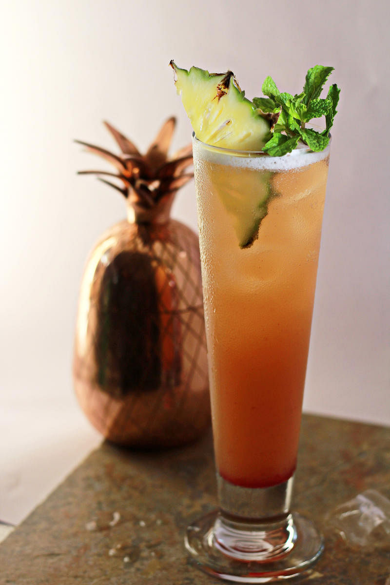 Pineapple & Strawberry Sling