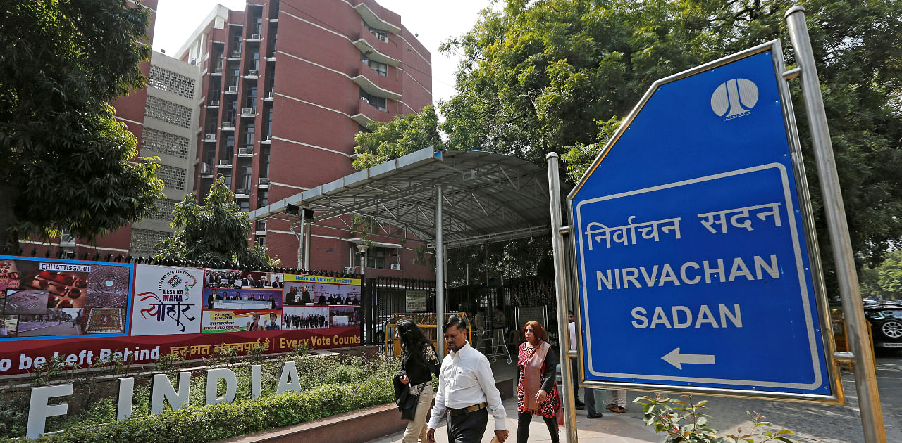 Election Commission of India office in Delhi. Credit: Reuters File Photo