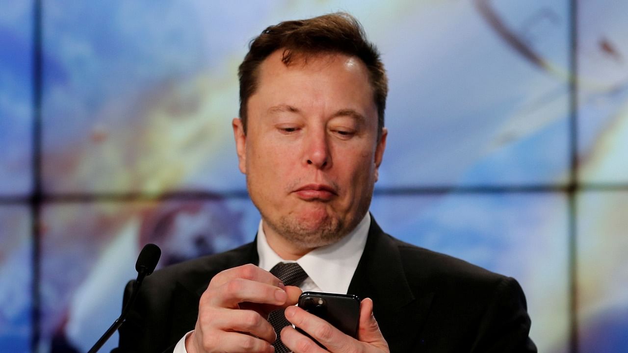 Tesla CEO Elon Musk had announced the company's $1.5 billion investment in Bitcoin on Monday. Credit: Reuters File Photo.