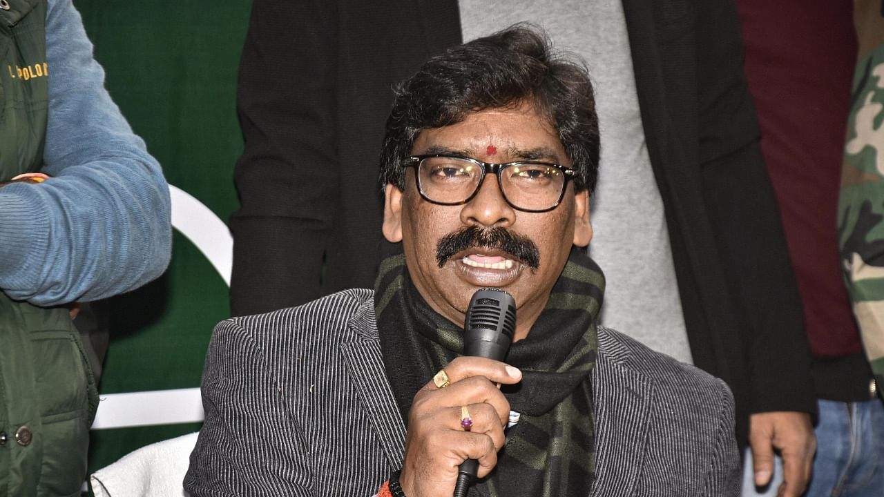 Jharkhand Chief Minister Hemant Soren. Credit: PTI File Photo.