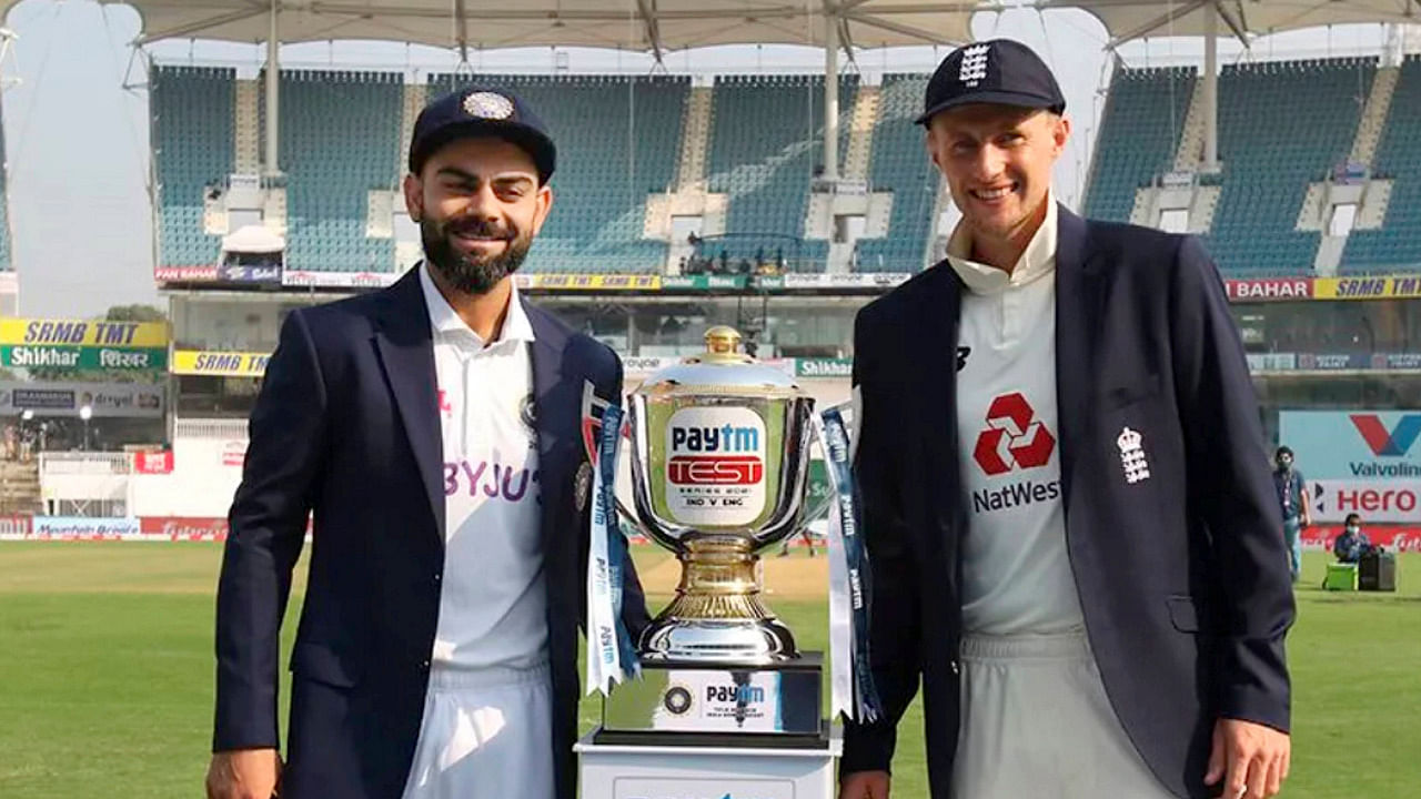 Virat Kohli and Joe Root. Credit: PTI Photo