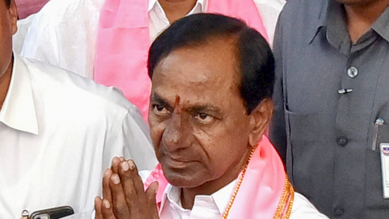 Telangana Chief Minister K Chandrashekhar Rao. Credit: PTI File Photo.