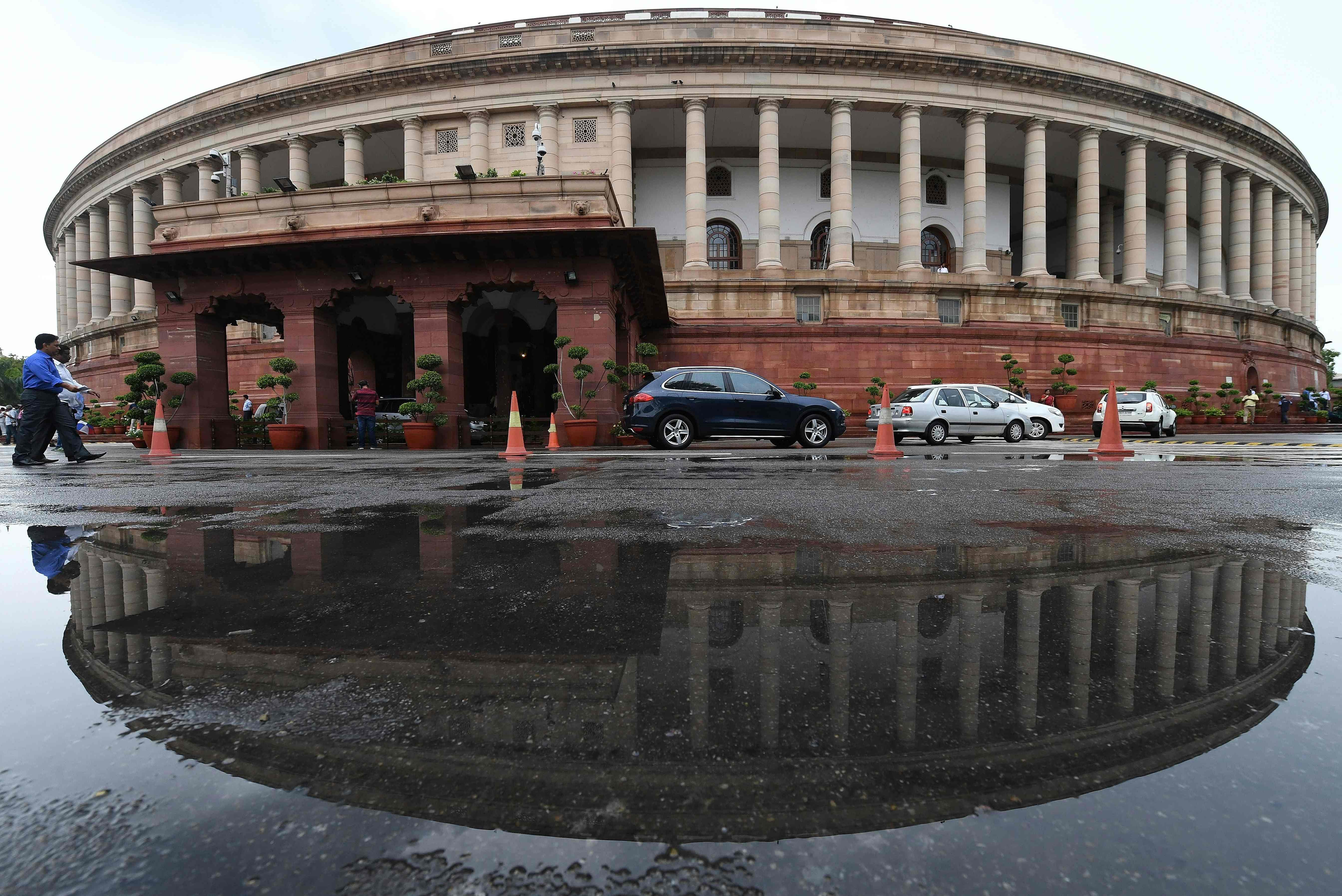 The Indian Parliament building. Credit: AFP Photo