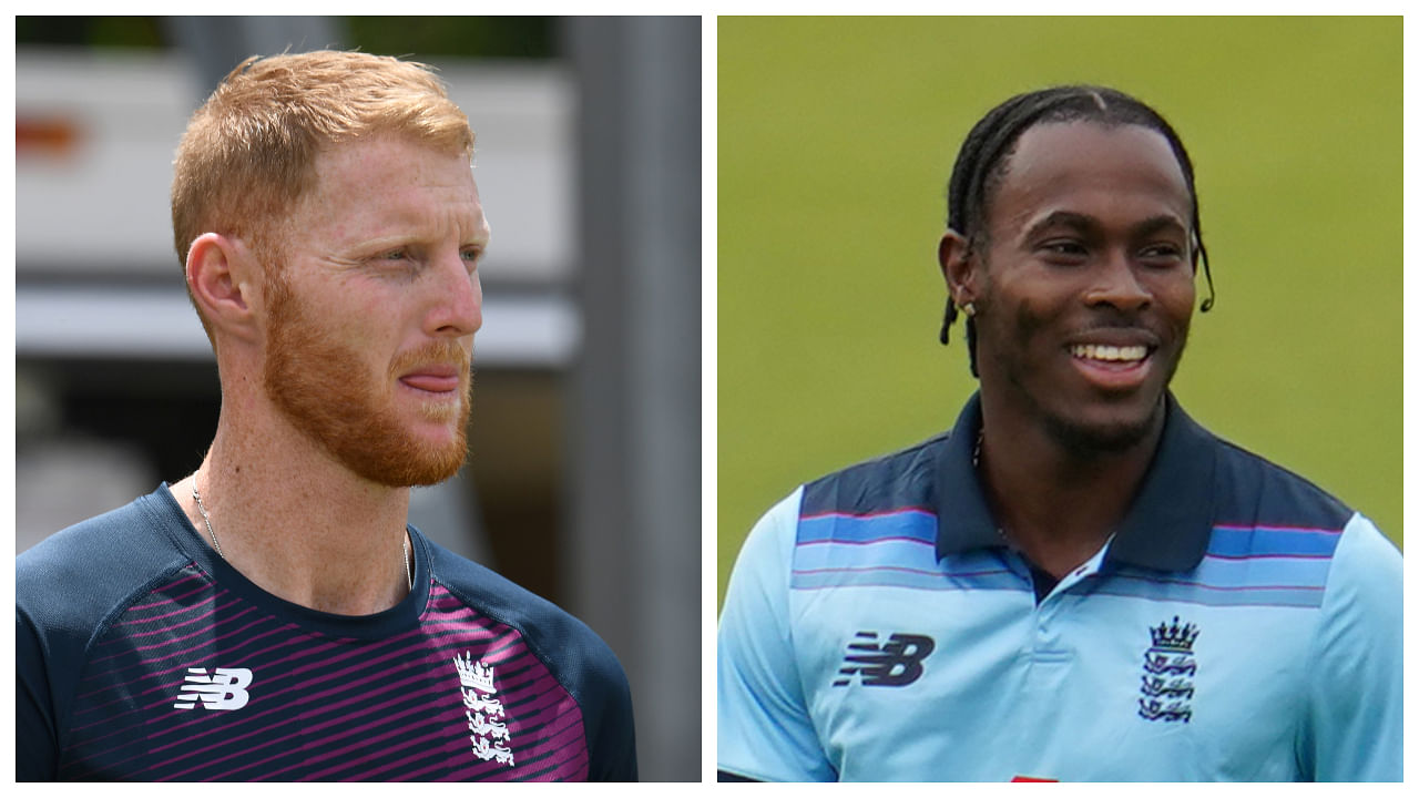 England's Ben Stokes and Jofra Archer. Credit: Reuters Photo