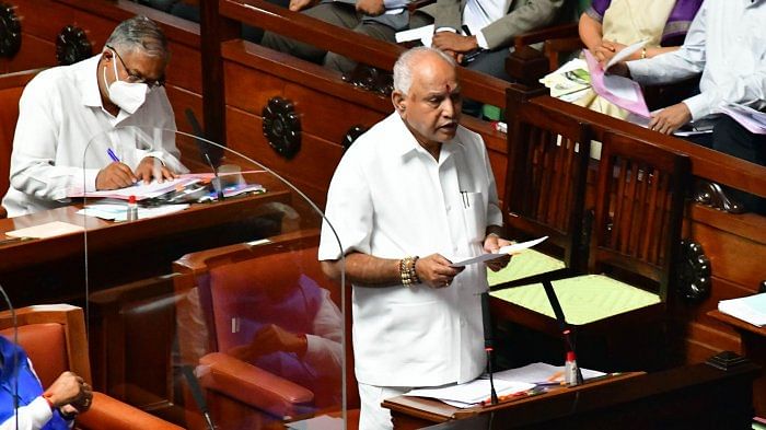 CM BS Yediyurappa. Credit: DH File Photo