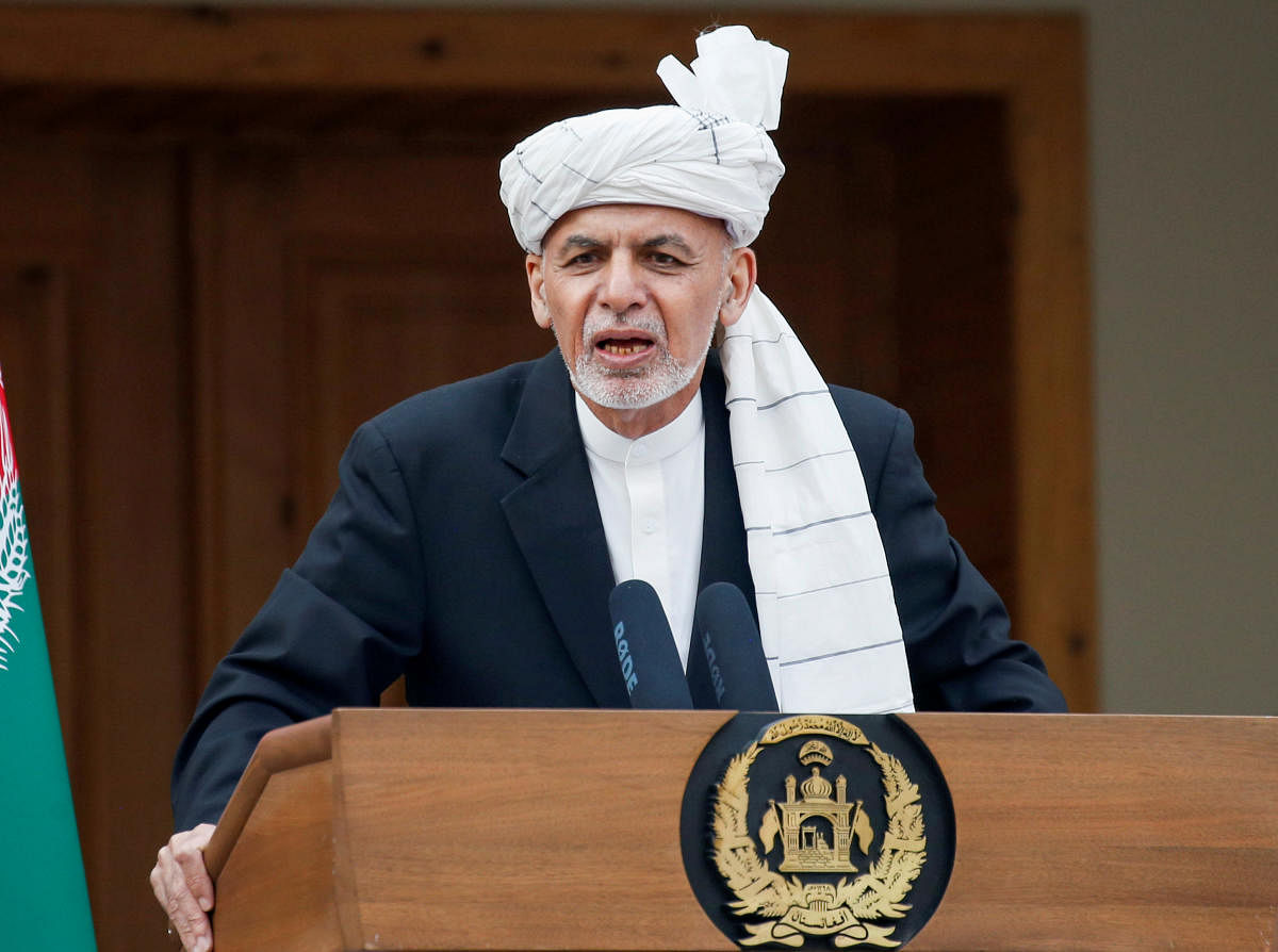 Ashraf Ghani. Credit: DH Photo