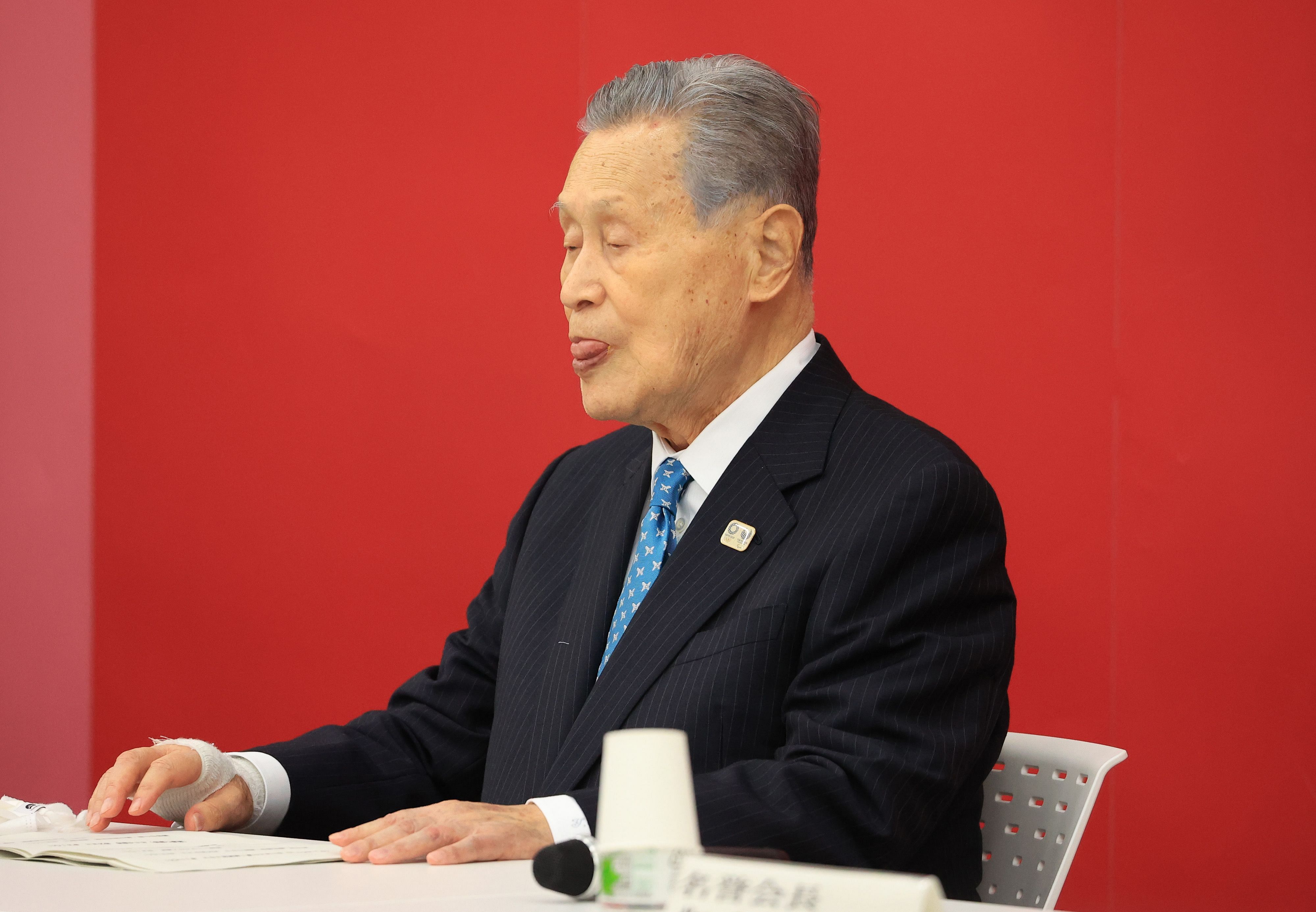 Tokyo 2020 president Yoshiro Mori. Credit: AFP Photo