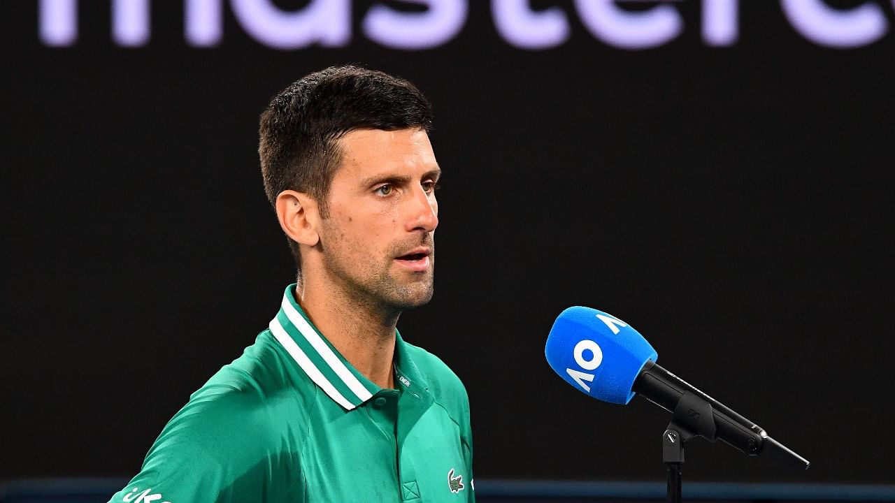 Novak Djokovic. Credit: AFP Photo.