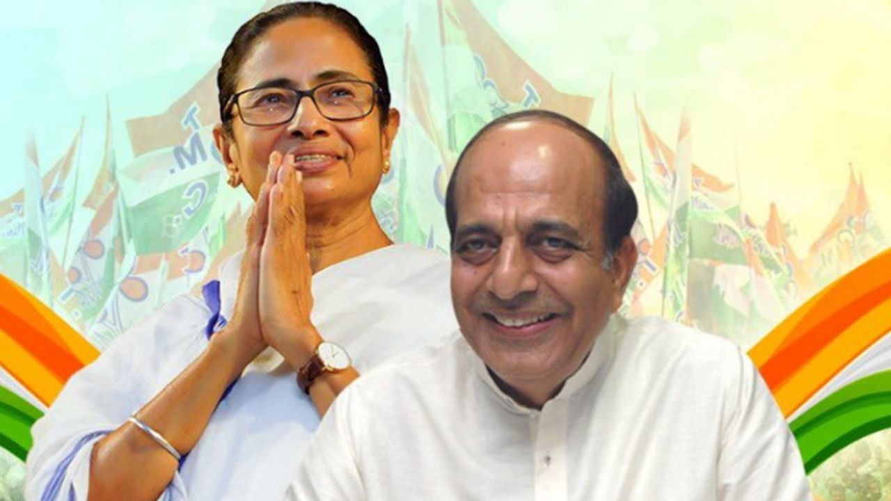 Trinamool Congress' senior MP Dinesh Trivedi on Friday resigned from Rajya Sabha. Credit: Twitter Photo/@DinTri