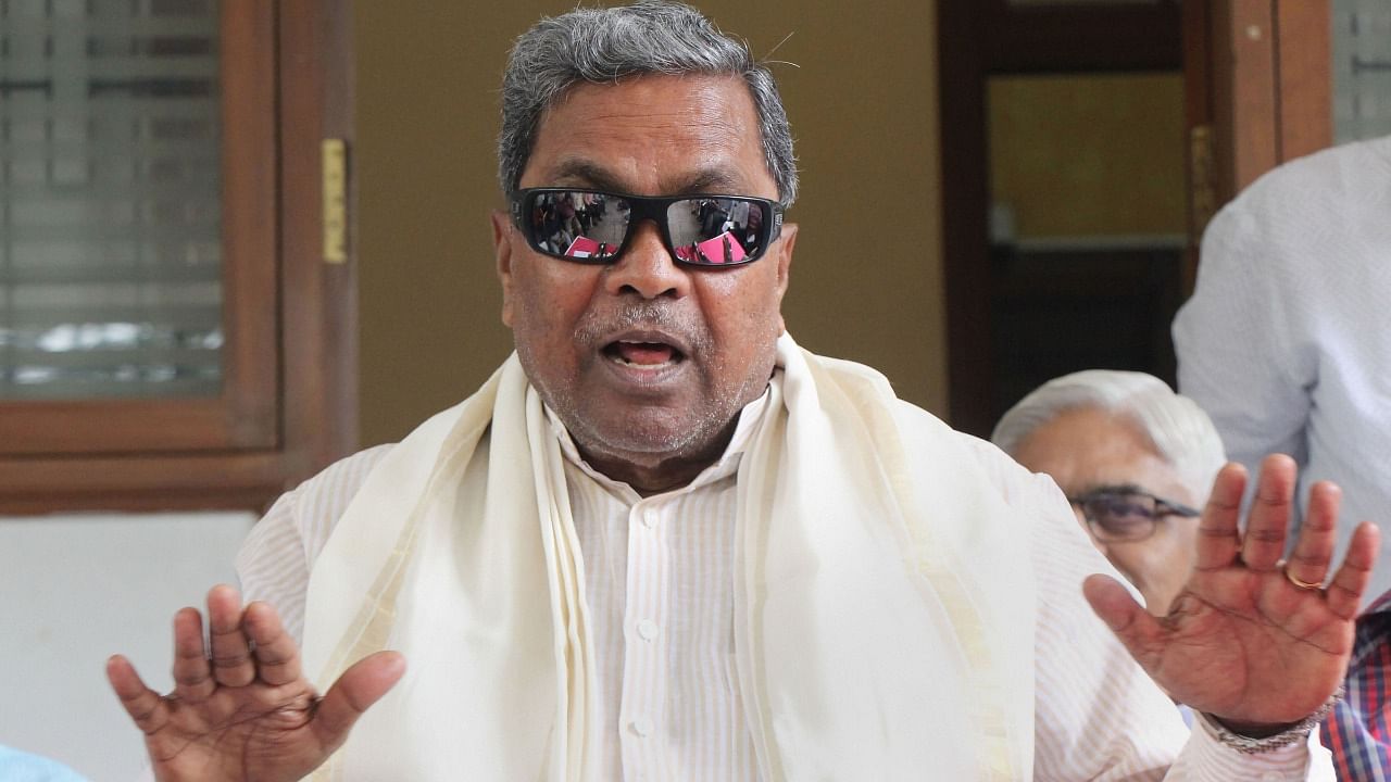 Former Karnataka chief minister Siddaramaiah. Credit: PTI Photo