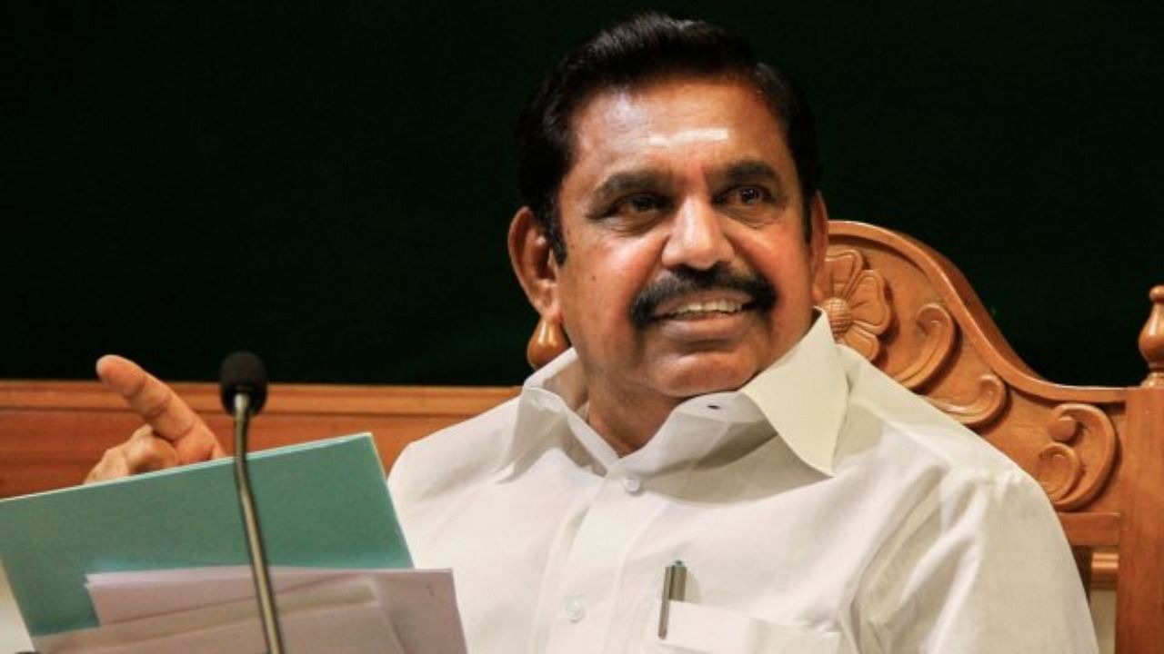 Tamil Nadu Chief Minister Edappadi K Palaniswami. Credit: PTI File Photo