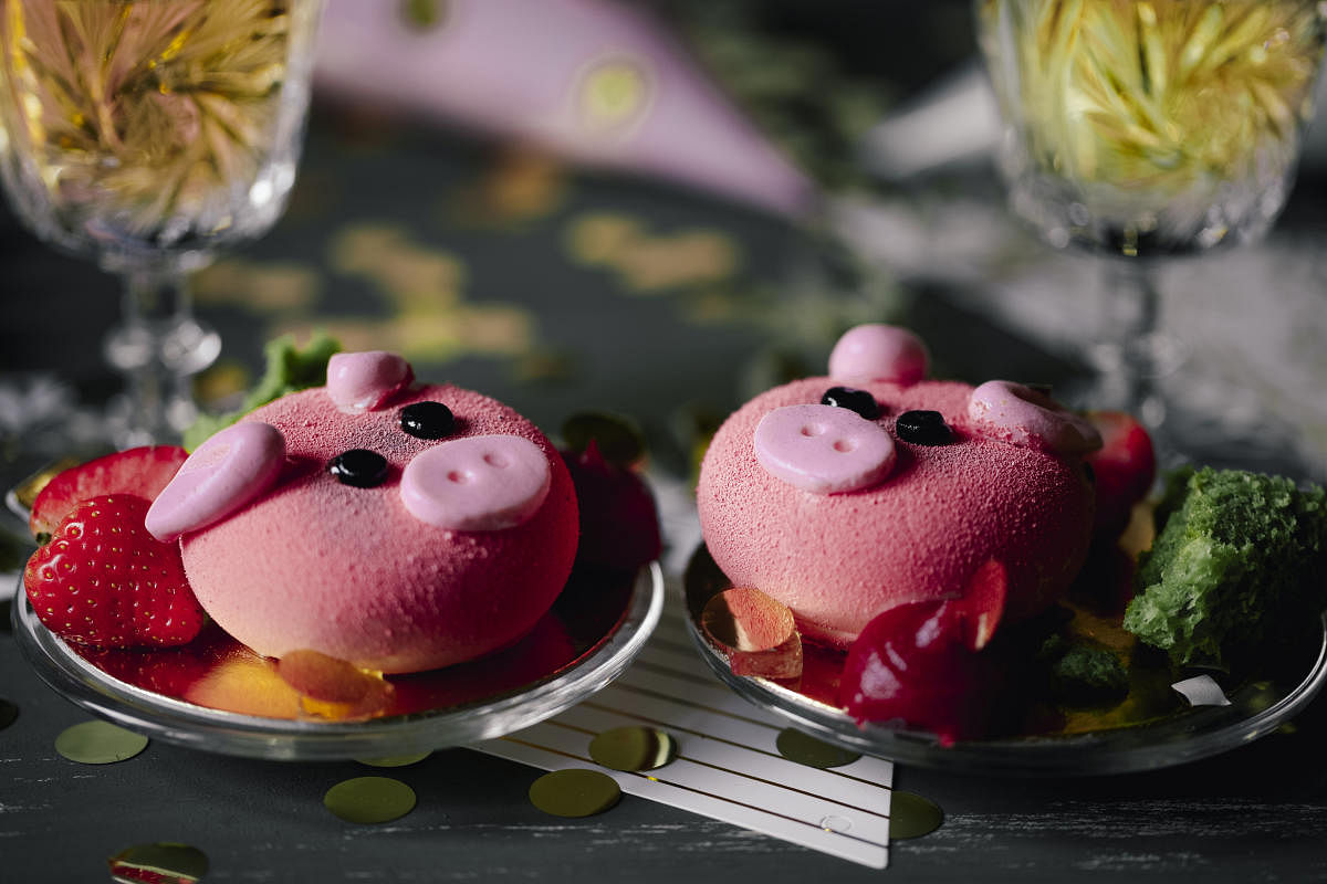 Germans celebrate the day with pig-shaped balloons and cards. They are considered a symbol of luck, love and lust. 