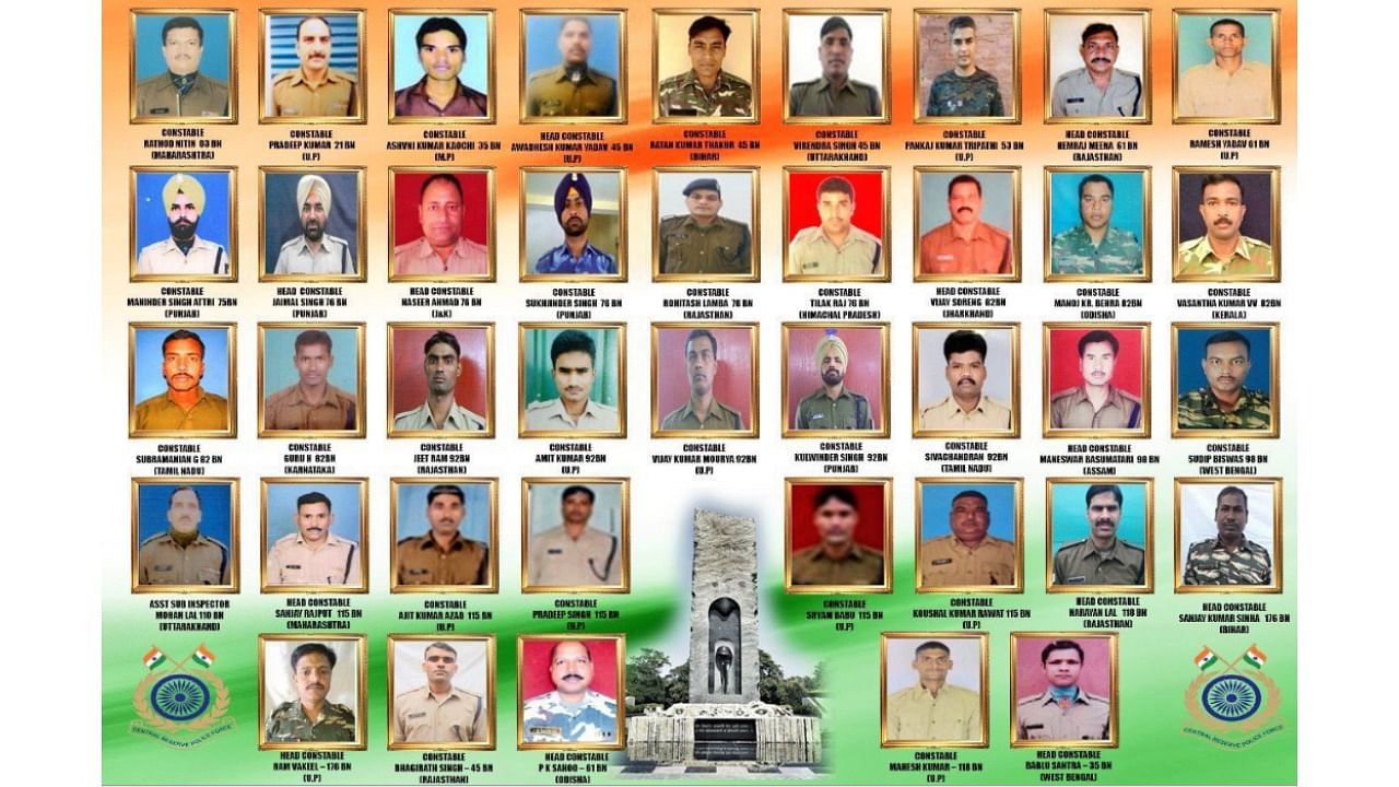 Several Bollywood actors shared a picture of the Pulwama martyrs. Credit: Twiter Photo/@imbhandarkar