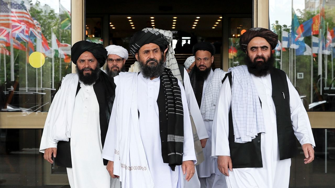 Members of the Taliban. Credit: Reuters File Photo