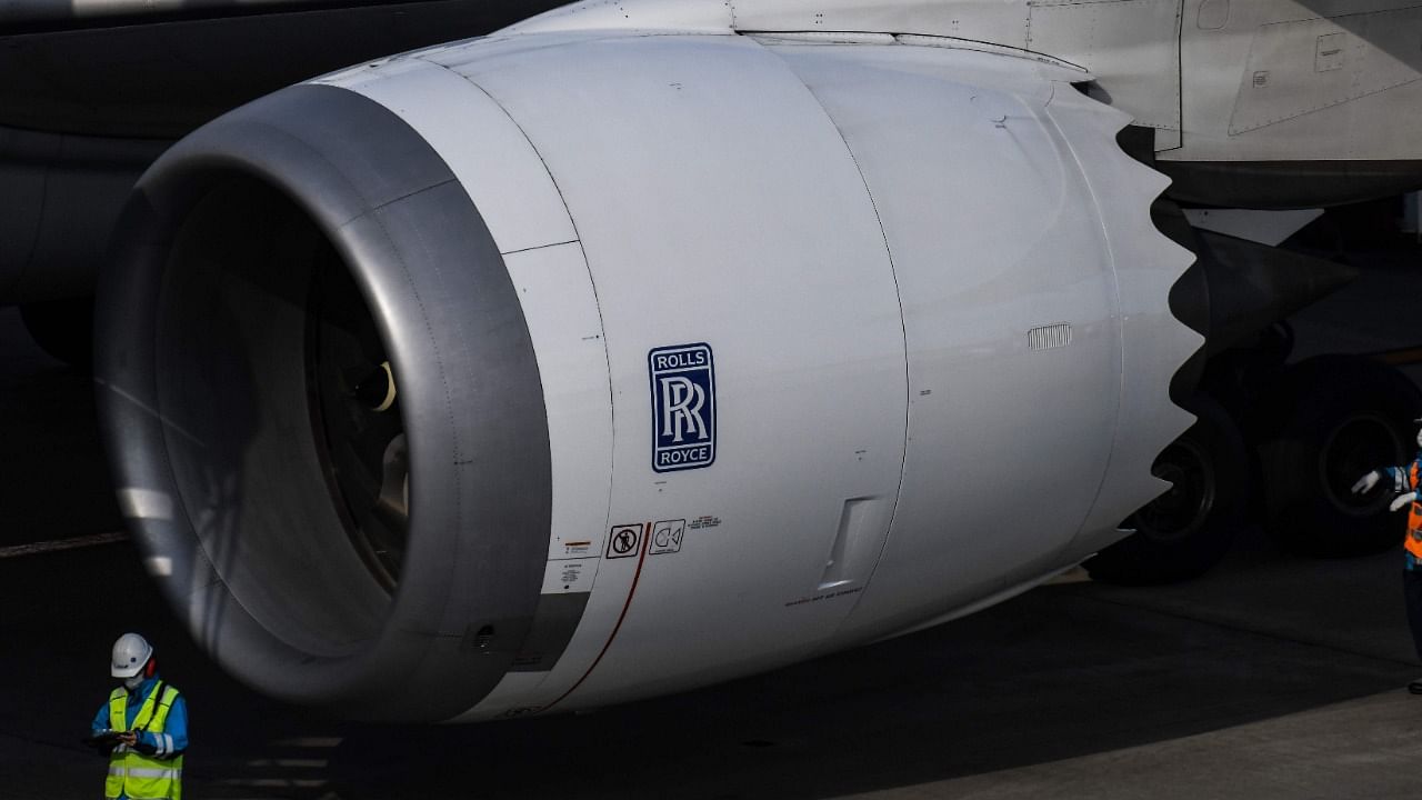 The pandemic has shattered Rolls-Royce's finances because it is paid by airlines on a flying-hours basis. Credit: AFP File Photo