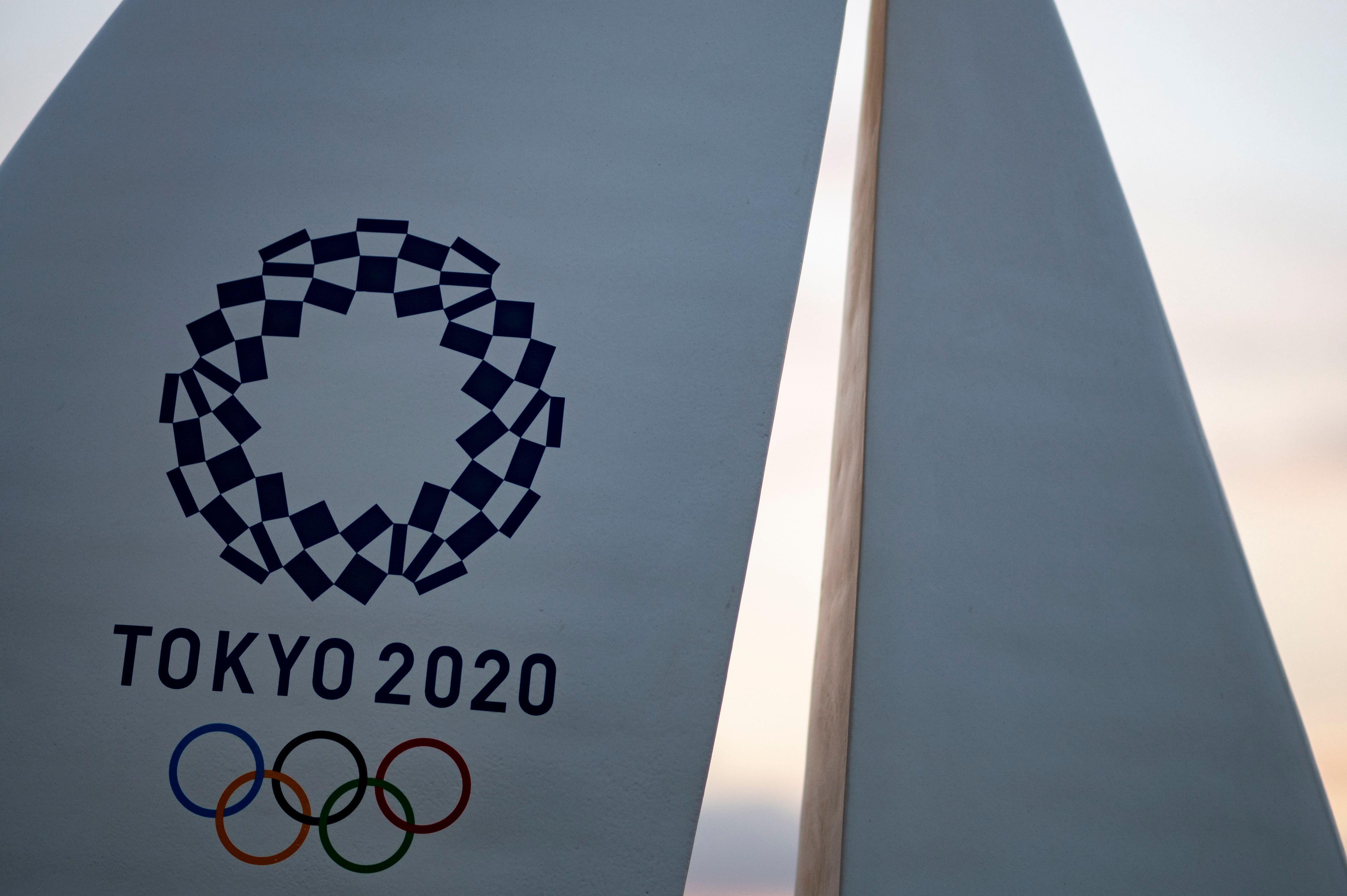 A logo of Tokyo 2020 Olympic games. Credit: AFP Photo