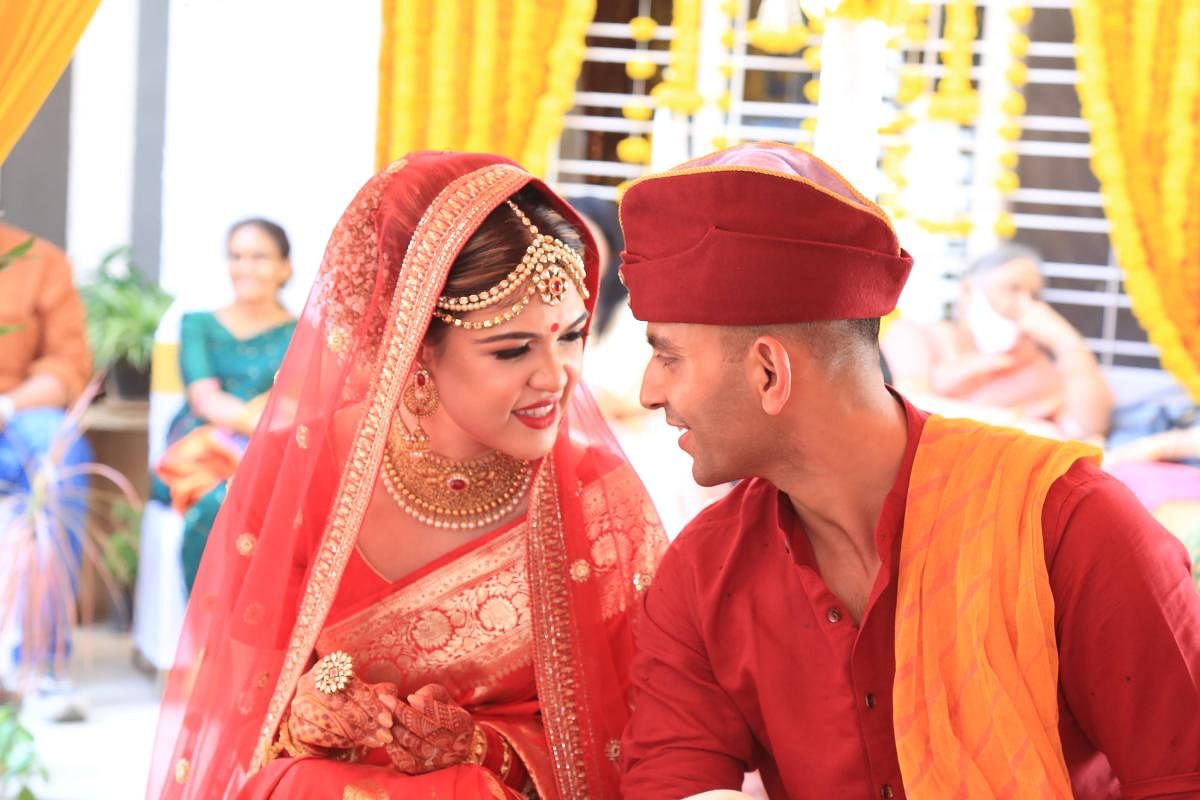 Charmaine Kropiunik Galoth, who got married in December 2020, says the lockdown brought her closer to her boyfriend Arjun, and made them walk more briskly towards marriage.