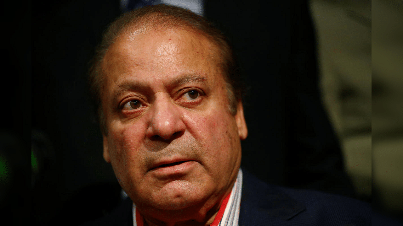 Former Pakistani Prime Minister Nawaz Sharif. Credit: Reuters File Photo