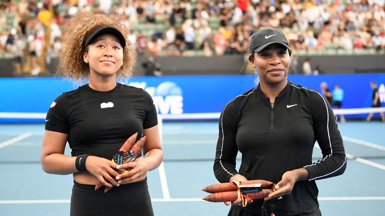 Naomi Osaka (L) and Serena Williams (R) are set for their fourth clash against in Australian Open semifinals. Credit: Reuters File Photo