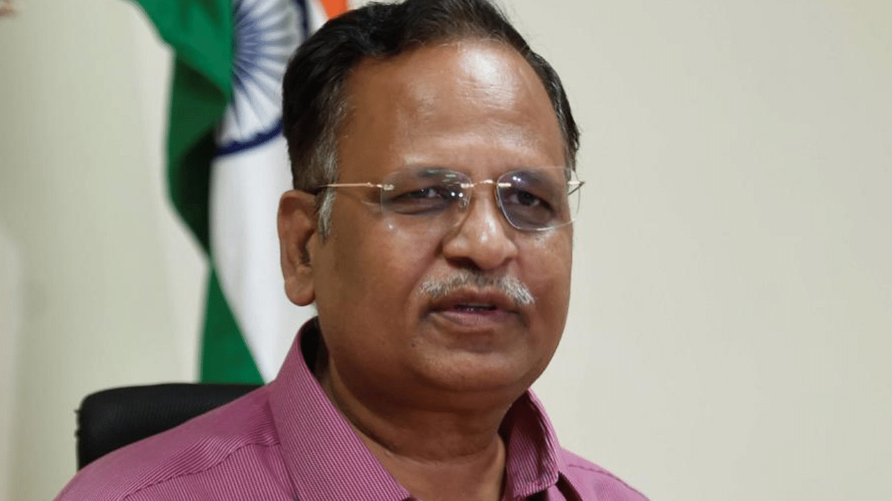 Delhi Health Minister Satyendar Jain. Credit: PTI Photo