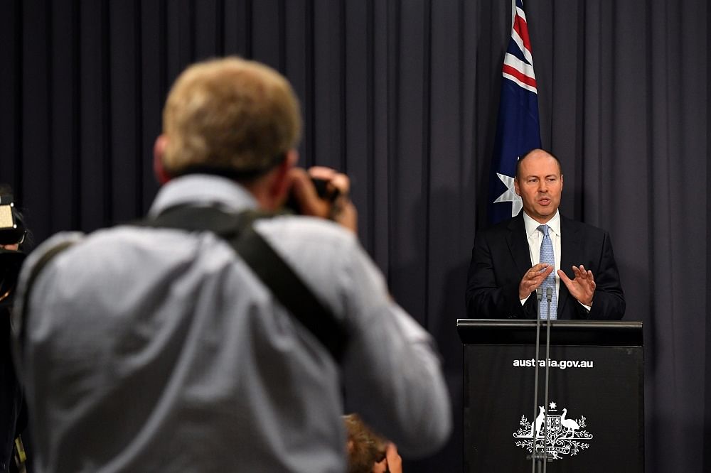Australia's Treasurer Josh Frydenberg. Credit: Reuters Photo