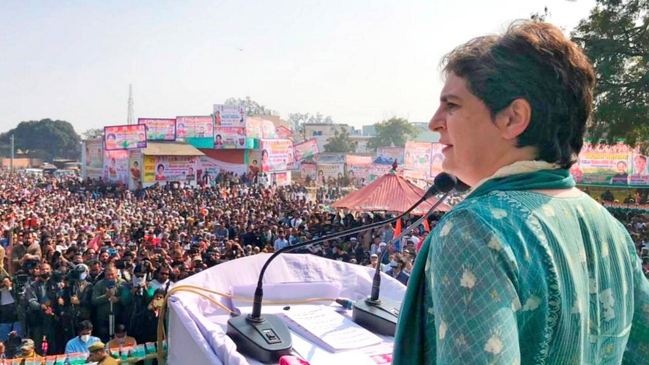 Congress General secretary Priyanka Gandhi Vadra. Credit: PTI Photo