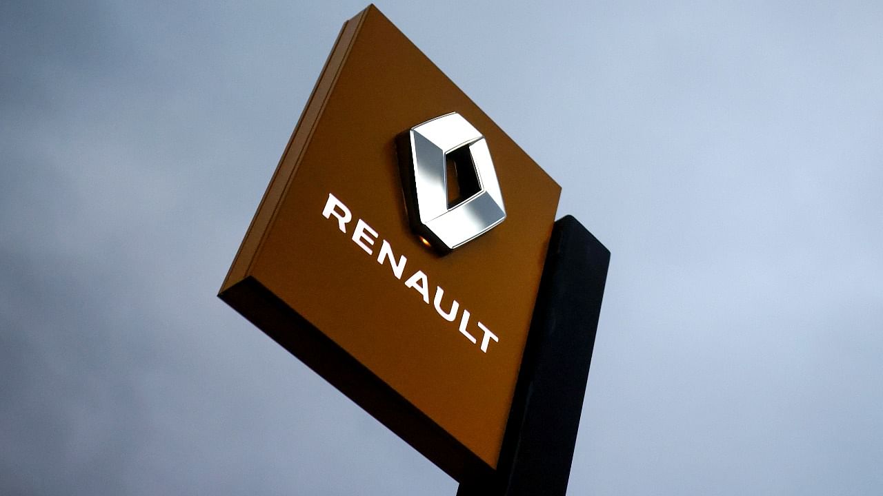 The logo of carmaker Renault is pictured at a dealership in France. Credit: Reuters Photo