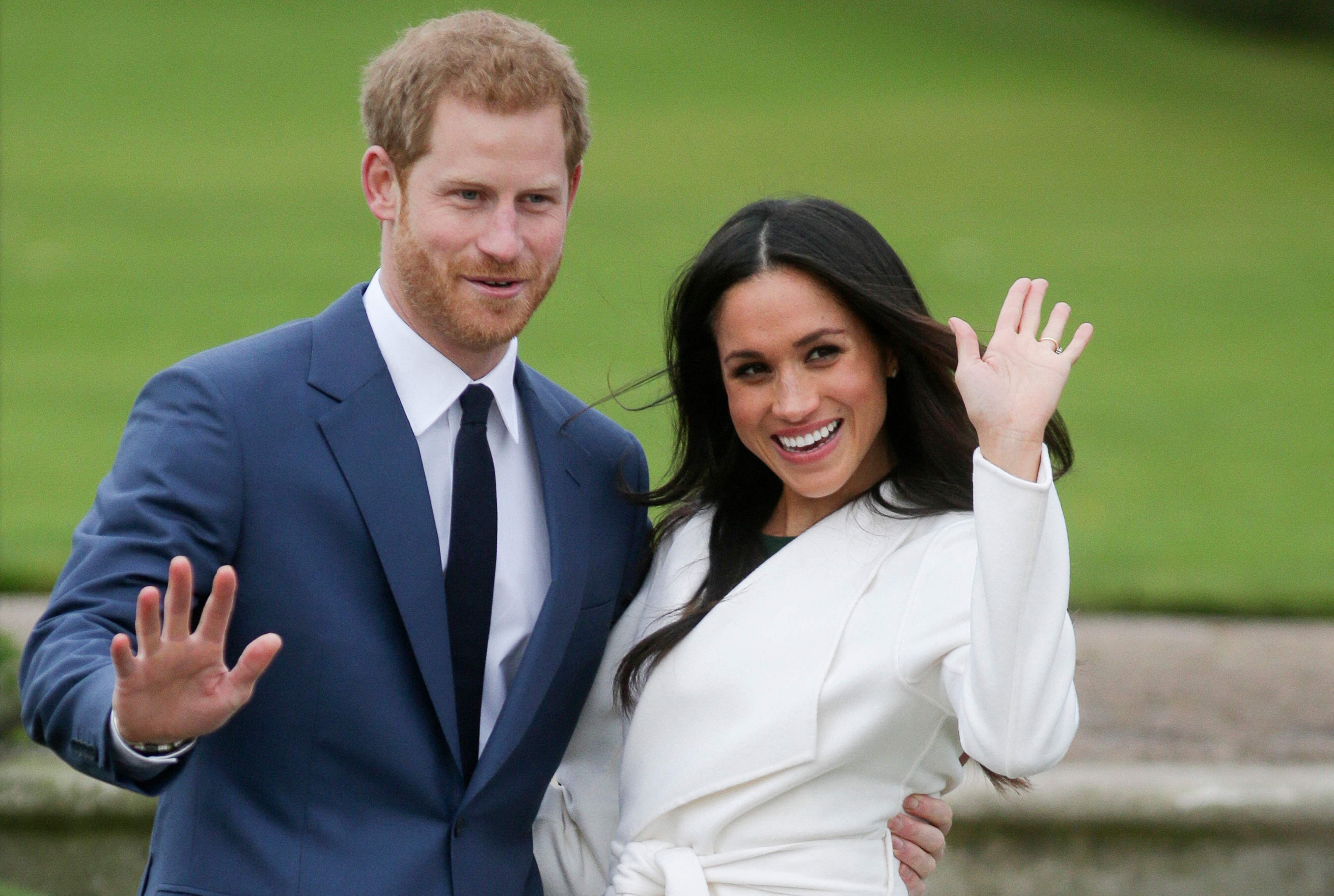 Britain's Prince Harry, Duke of Sussex (R) and Meghan, Duchess of Sussex. Credit: AFP File Photo