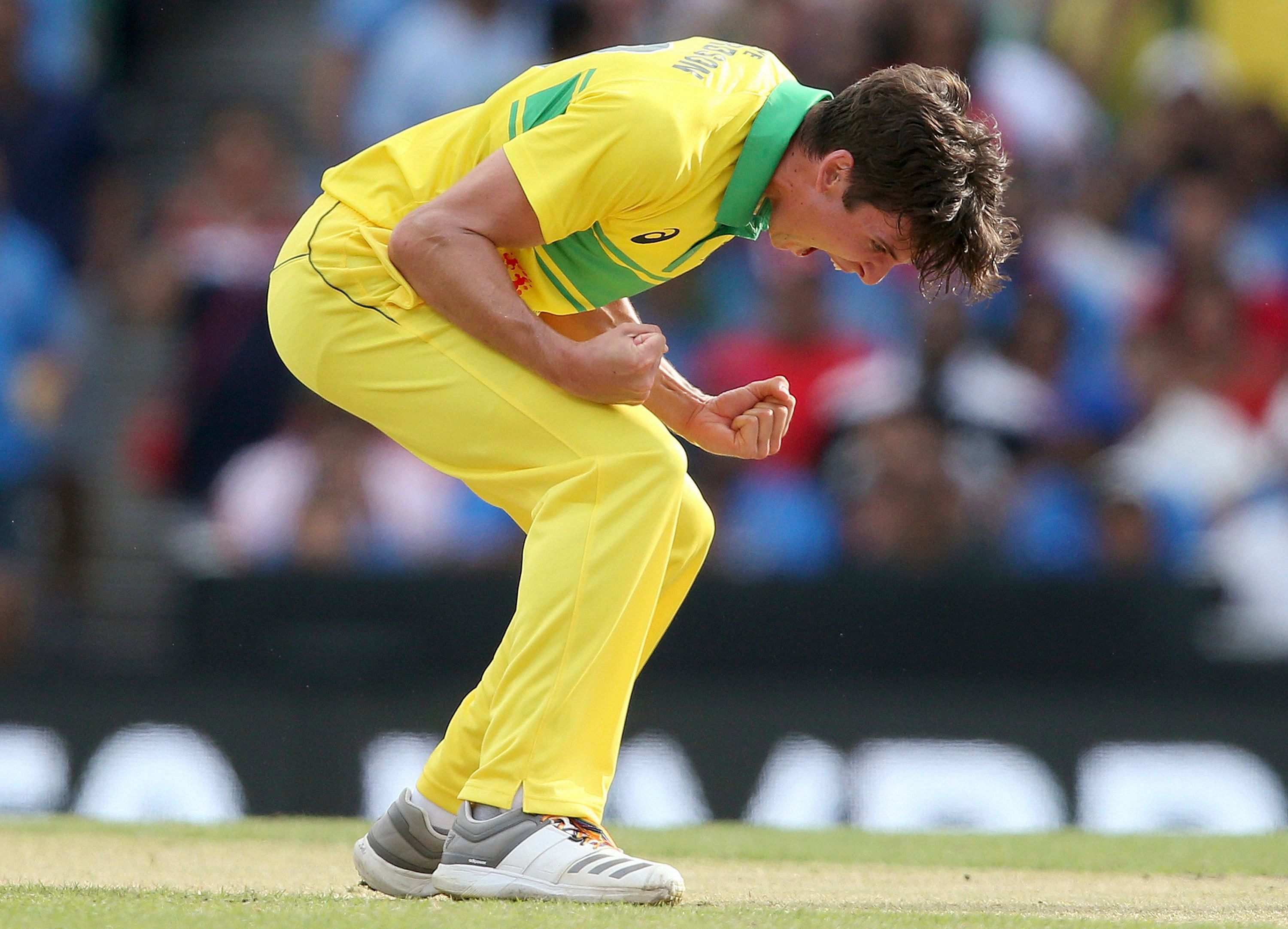 Australia's Jhye Richardson. Credit: AP Photo