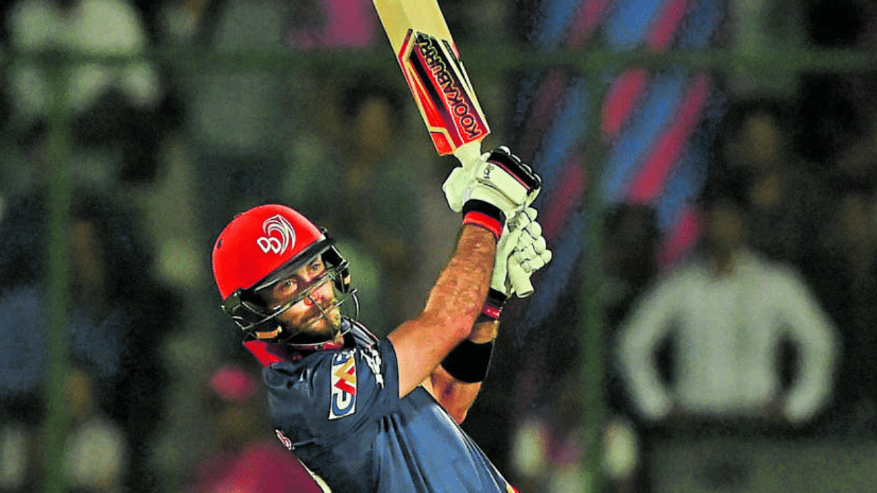 Delhi Daredevils cricketer Glenn Maxwell. Credit: AFP Photo