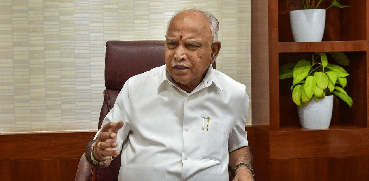 Karnataka CM B S Yediyurappa. Credit: PTI Photo