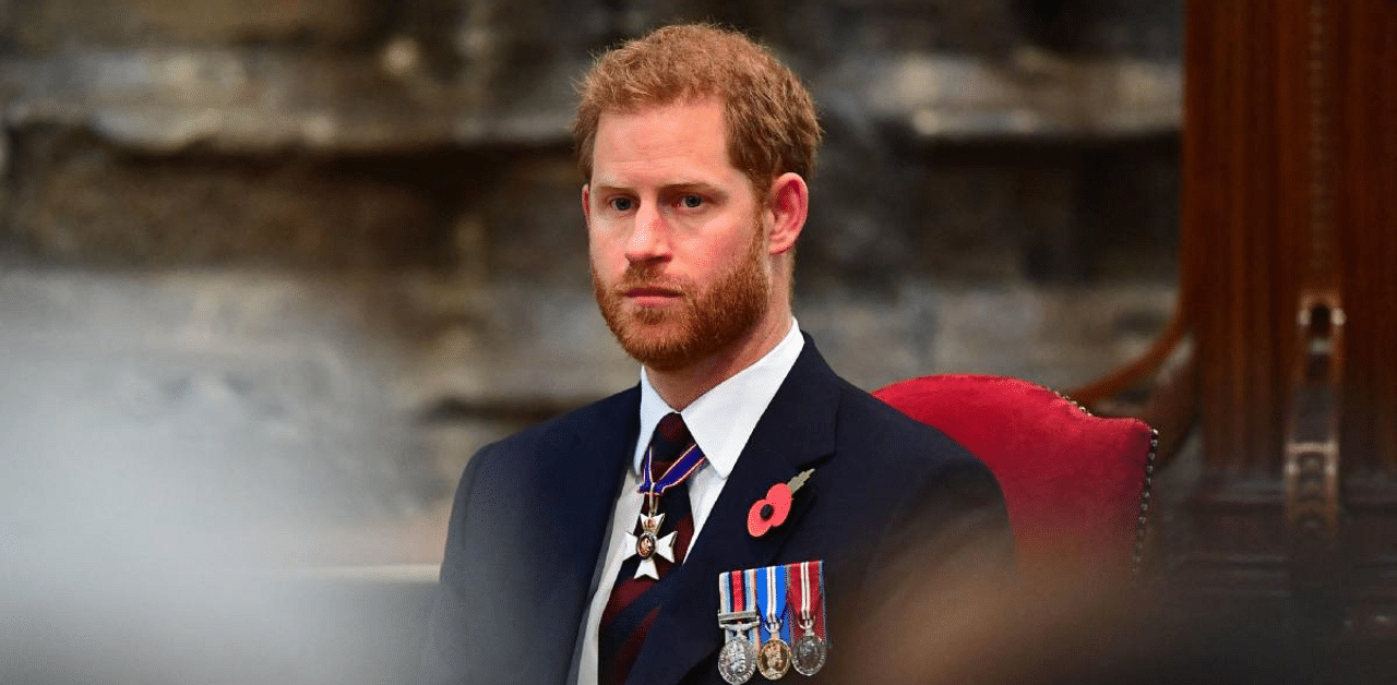Britain's Prince Harry. Credit: AFP Photo