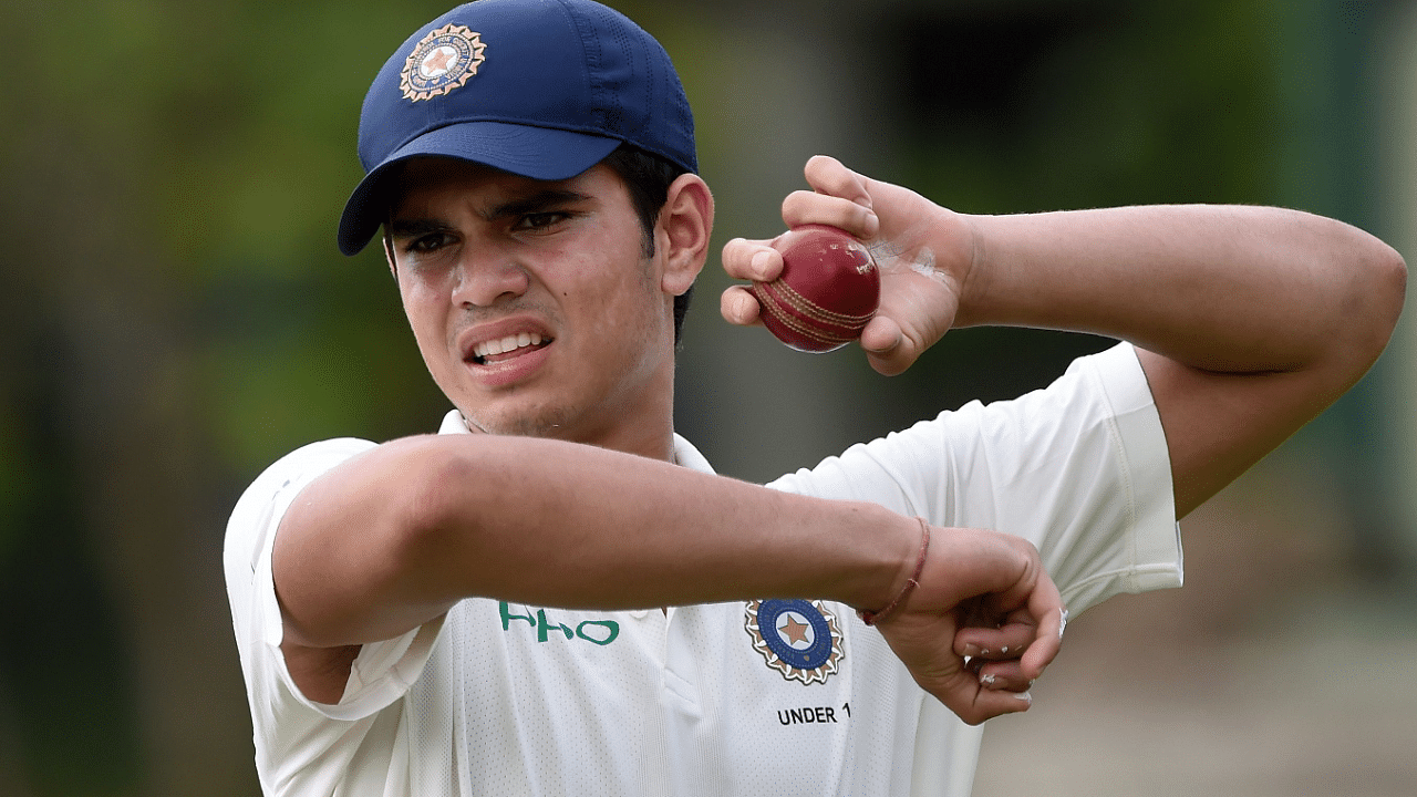 Arjun Tendulkar. Credit: AFP Photo