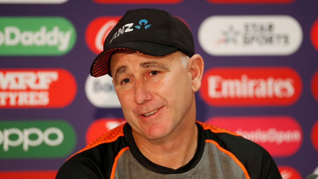 New Zealand coach Gary Stead. Credit: Reuters File Photo