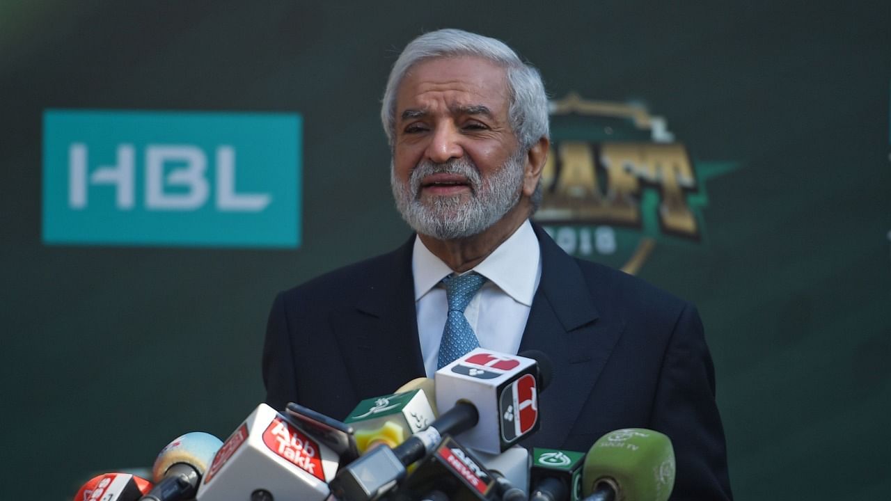 Pakistan Cricket Board Chairman Ehsan Mani. Credit: AFP File Photo