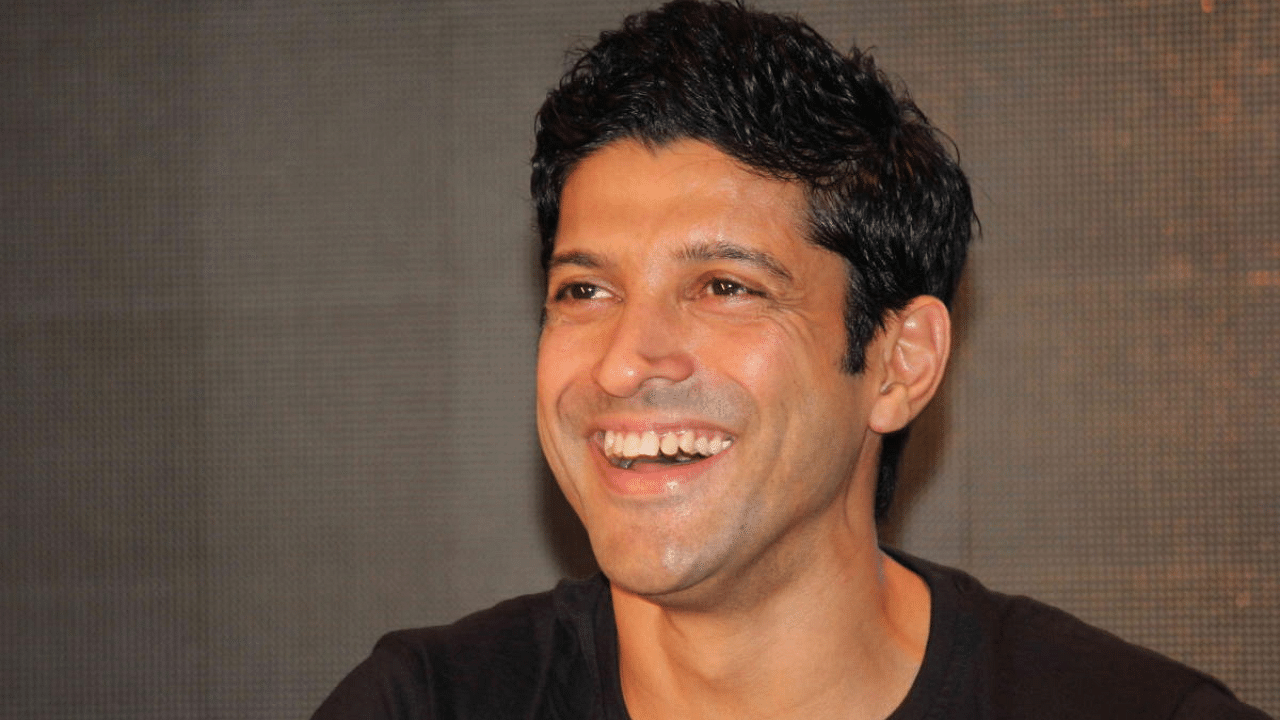 Actor-filmmaker Farhan Akhtar. Credit: DH File Photo