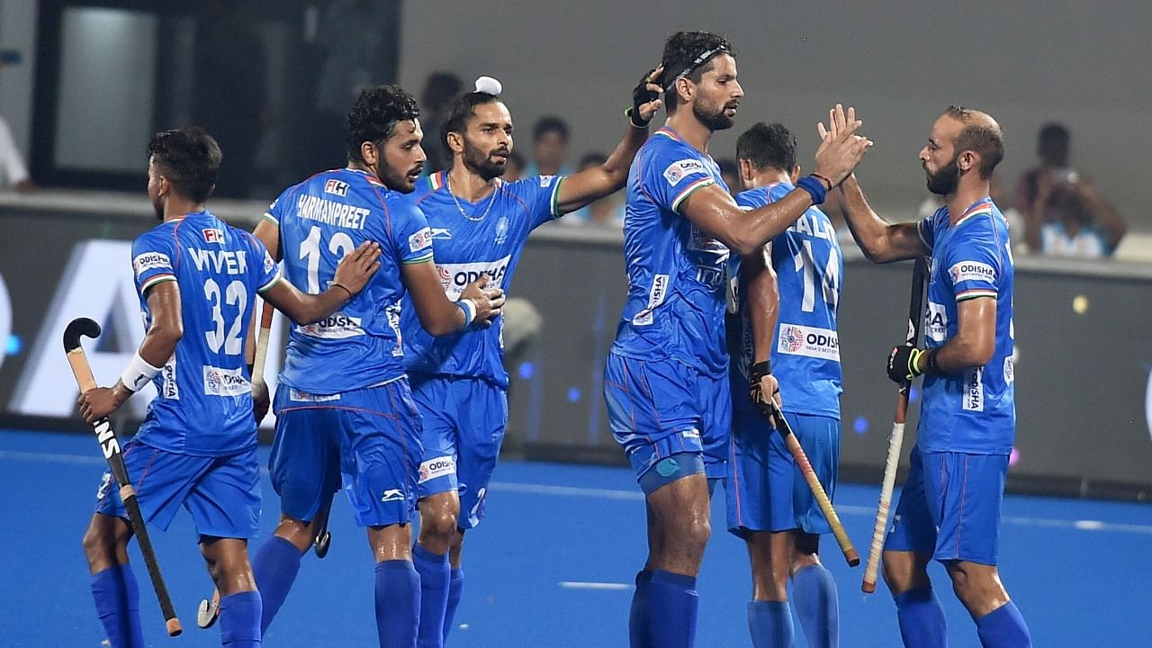 A core group of 22 players and six support staff will leave from Bengaluru for Krefeld, Germany on Sunday. Credit: PTI File Photo