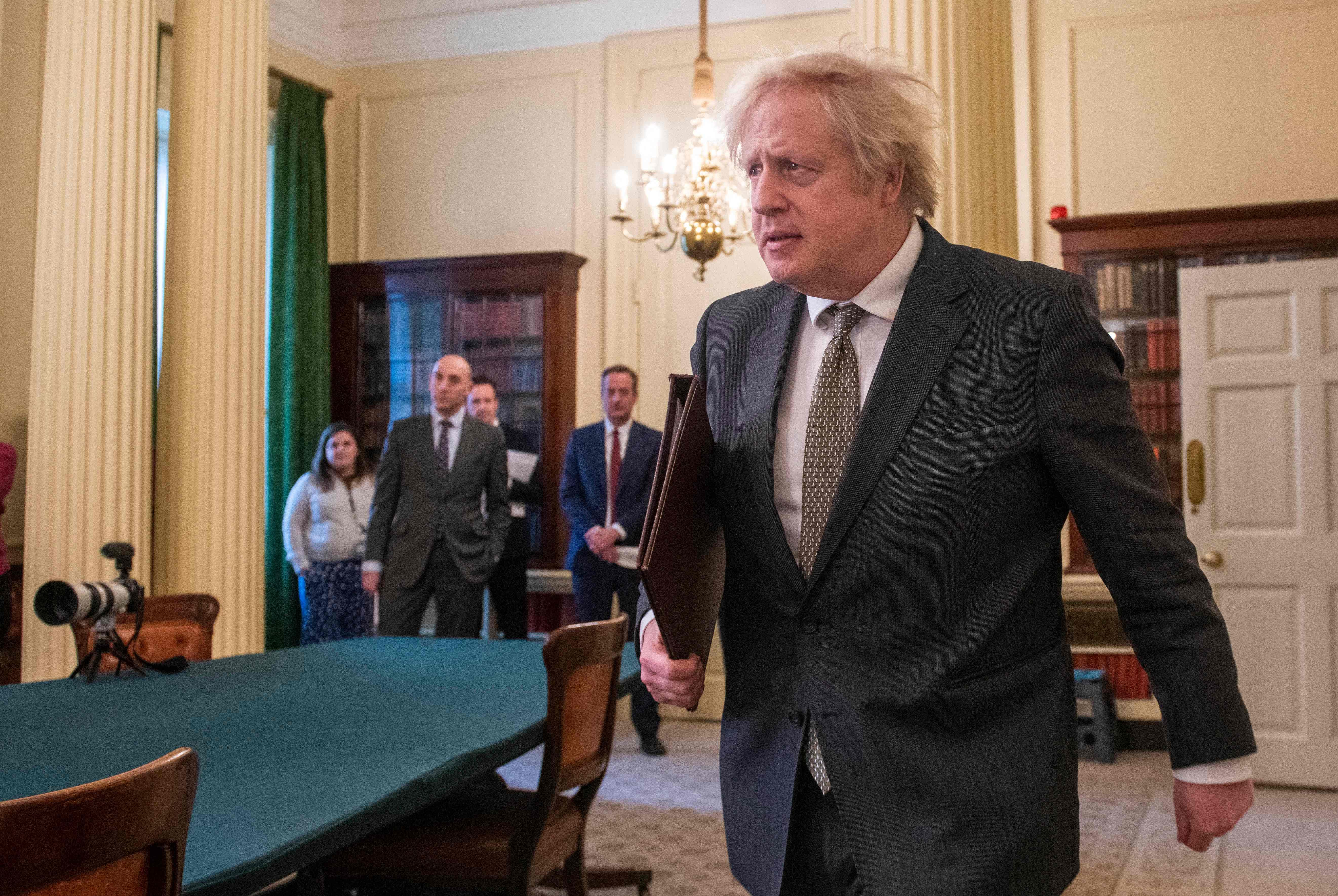 The session has been called by British Prime Minister Boris Johnson. Credit: AFP Photo