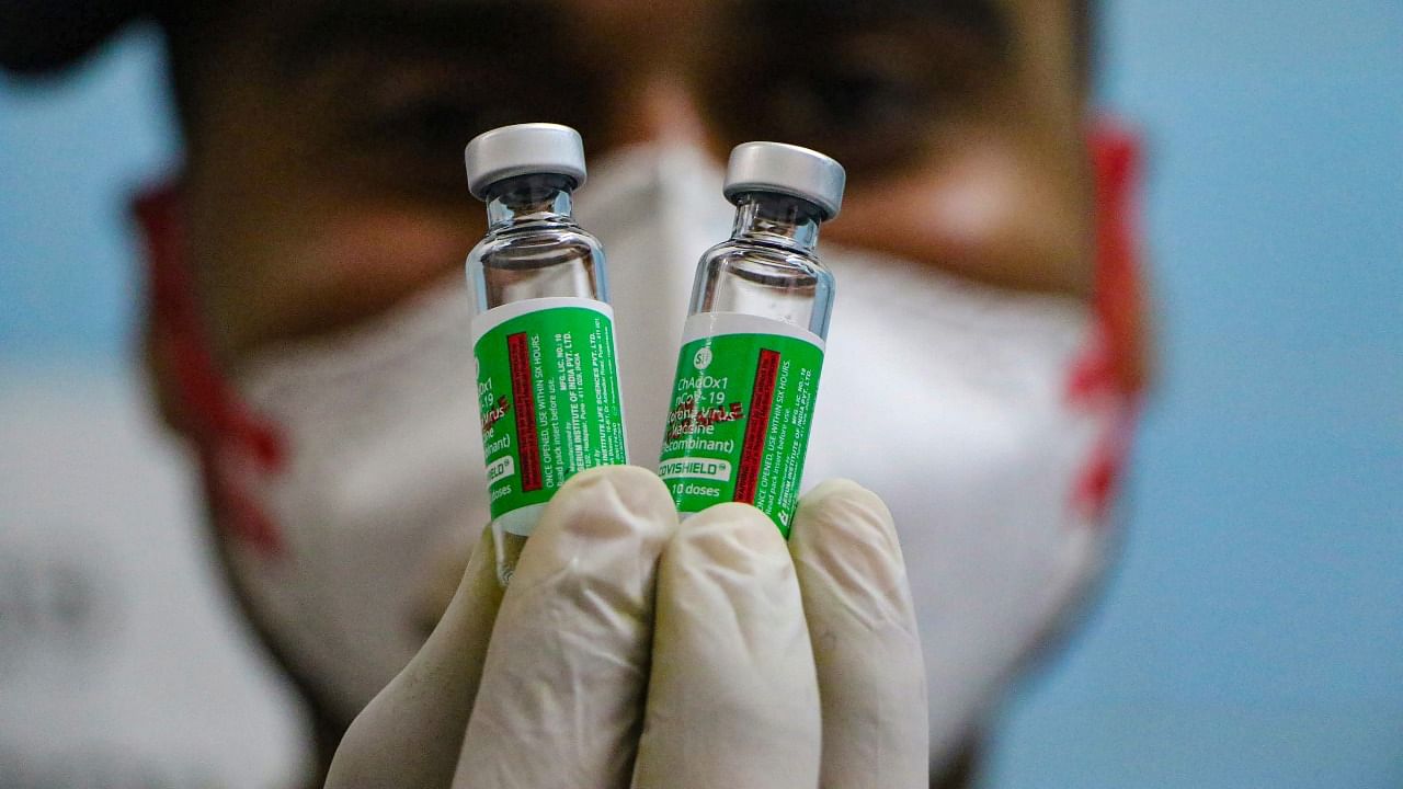 So far, 3,36,327 (94% of the revised target) health workers and 57,658 frontline fighters (38%) have received the first dose of the Covid-19 vaccine in the state. Credit: PTI File Photo