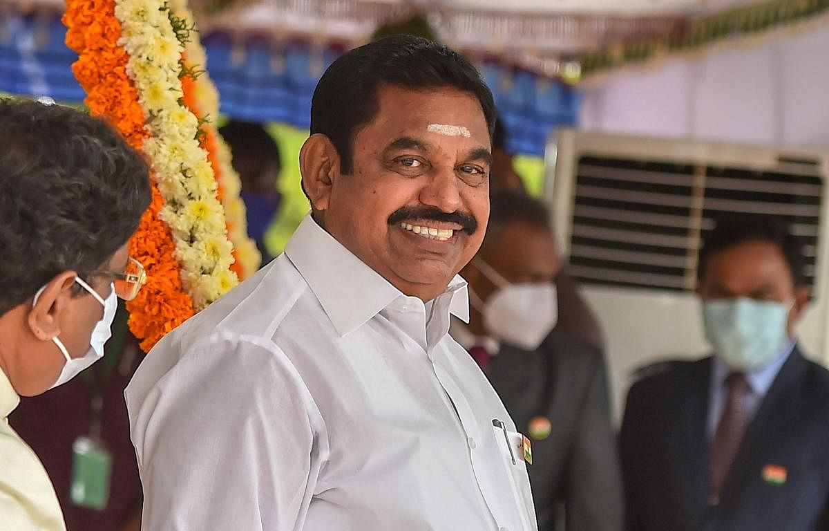 Tamil Nadu Chief Minister Edappadi K. Palaniswami. Credit: PTI Photo. 