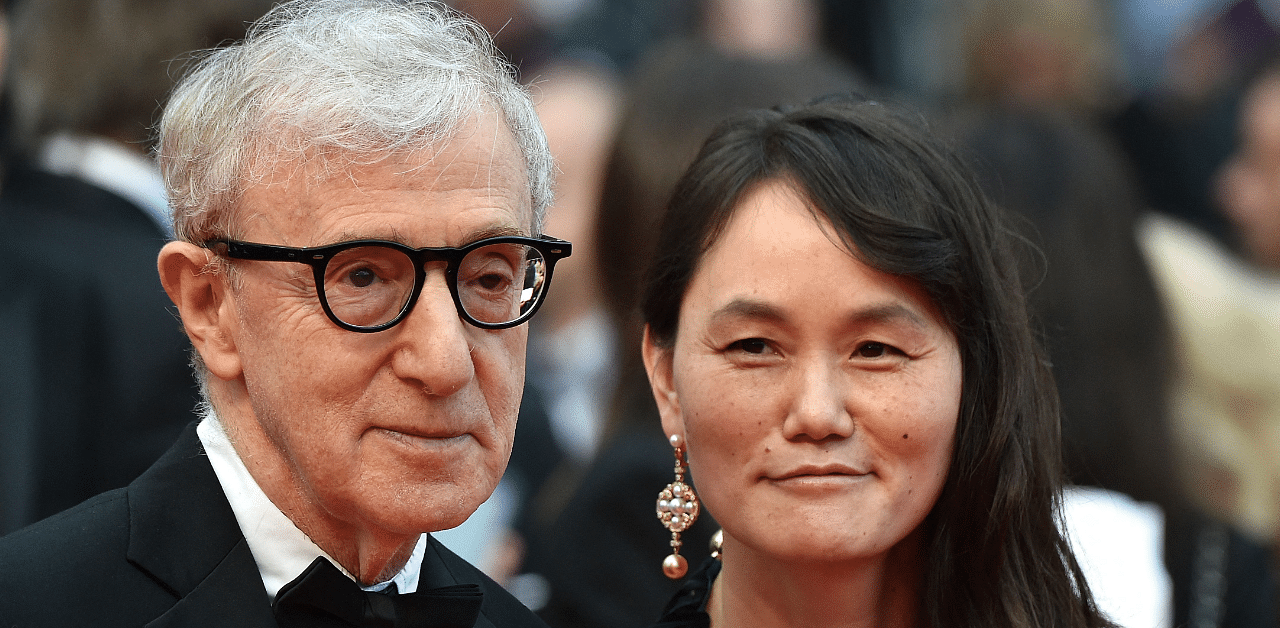 US director Woody Allen and his wife Soon-Yi Previn. Credit: AFP Photo