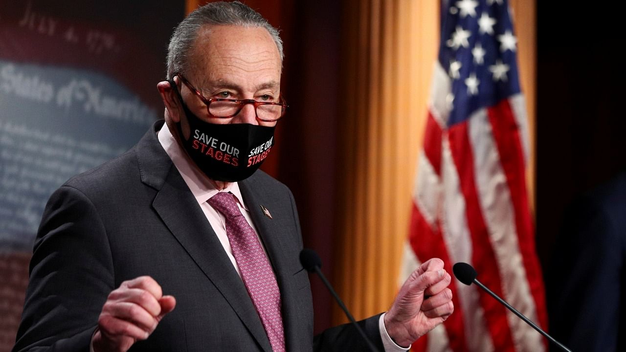 Senate Majority Leader Chuck Schumer. Credit: Reuters Photo