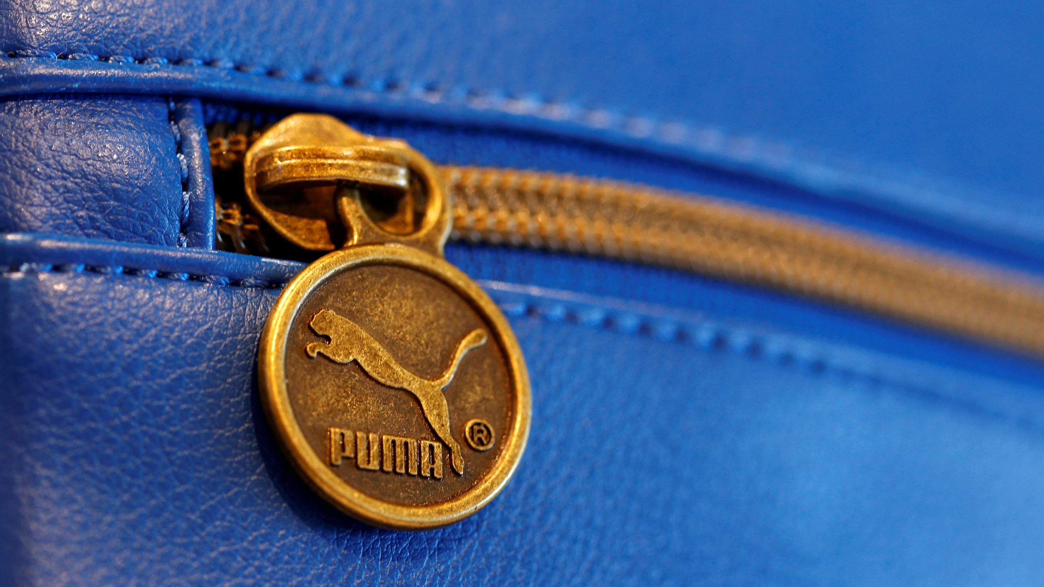 For the full year, Puma expects at least a moderate increase in sales in constant currency, with an upside potential, and a significant improvement compared with 2020 for both its operating and net profit. Credit: Reuters