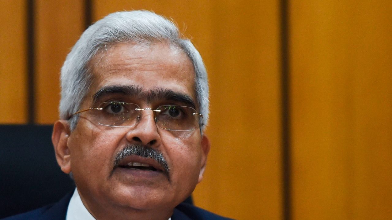RBI Governor Shaktikanta Das also said that the central bank was "targeting to launch" a digital currency. Credit: AFP File Photo