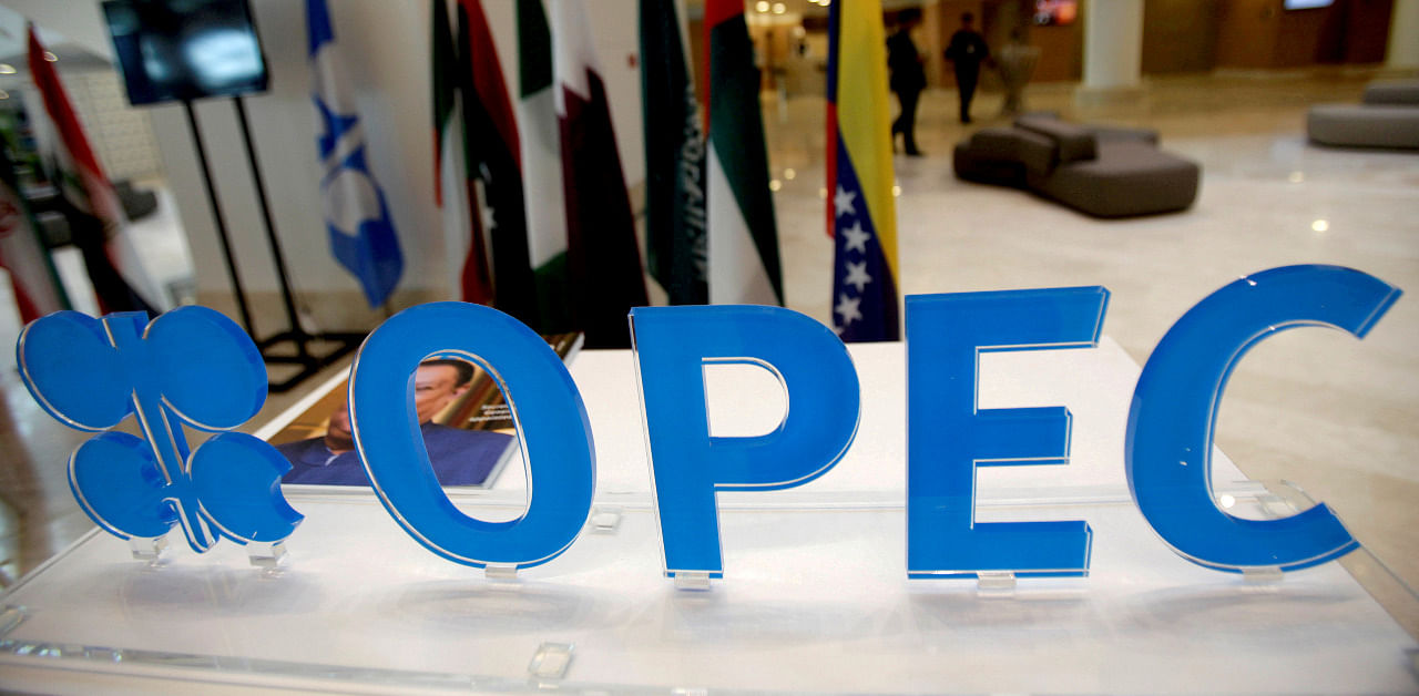The OPEC logo. Credit: Reuters Photo
