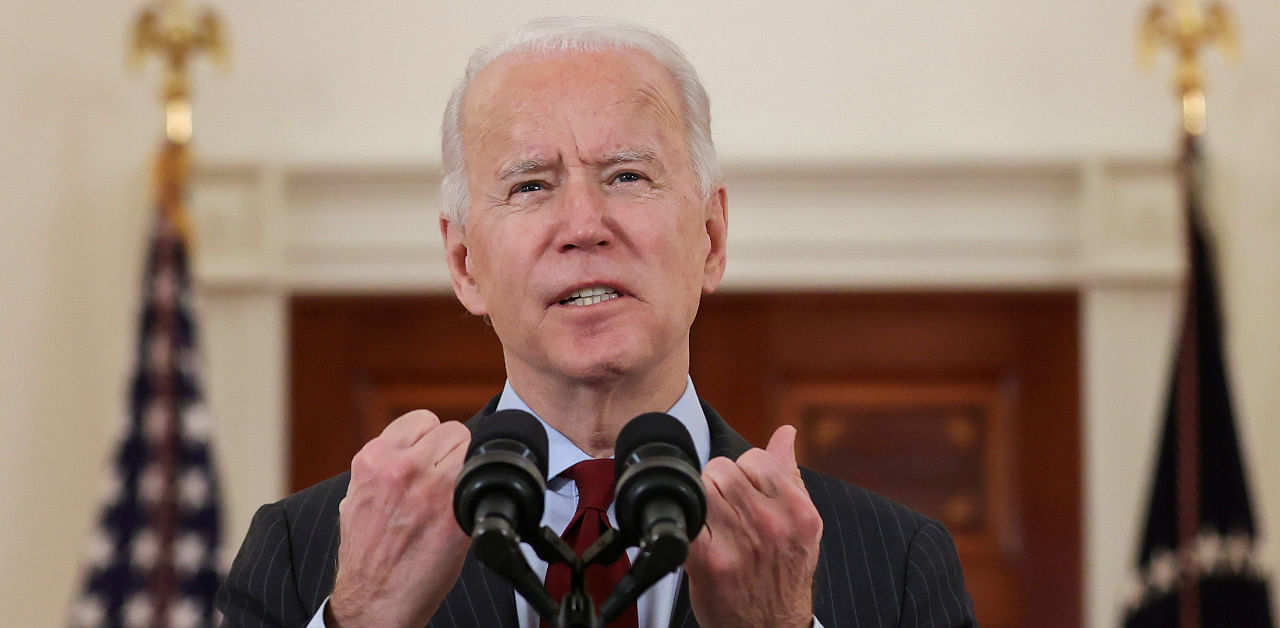 US President Joe Biden. Credit: Reuters Photo