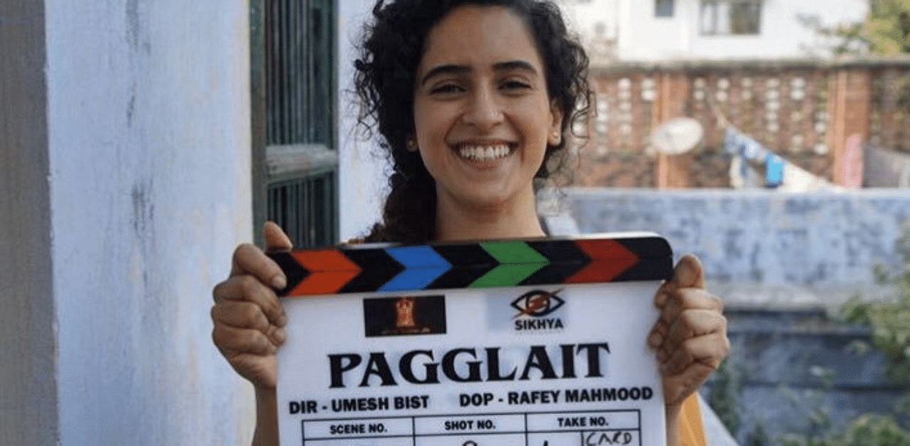 Sanya Malhotra will be seen in a new avatar in 'Pagglait'. Credit: IMDb