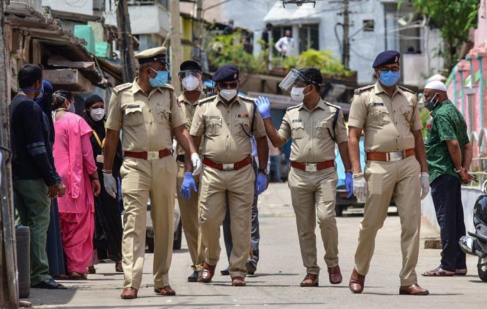 Police worked through a community policing model and engaged with citizen volunteers during the pandemic, the survey found. Credit: DH File Photo