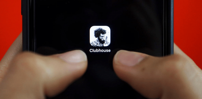 Clubhouse app icon. Credit: Reuters Photo