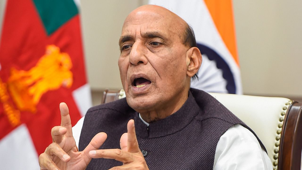 Union Defence Minister Rajnath Singh. Credit: PTI Photo